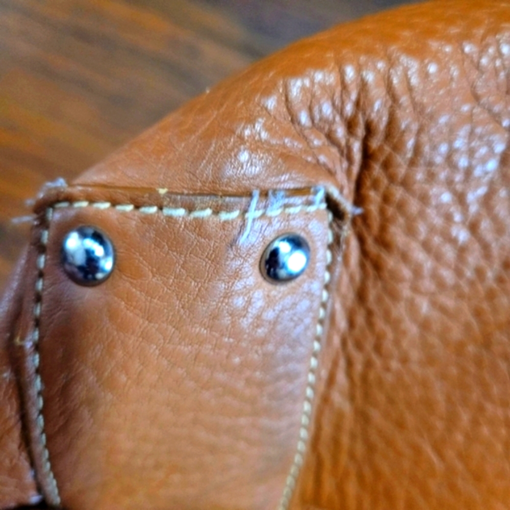 Talbot Pebble Leather Shoulder Hobo Bag - Picture 6 of 15
